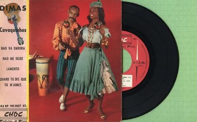 DIMAS & Ses Cavaquinhos / CHOC 45EP 90-007 ST. NE Pressing France 196? EP VG+ - Image 1 of 4