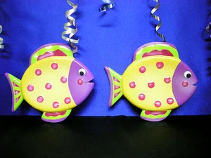2 fabulosos platos de jabón de pescado 2 divertidos platos de jabón de pescado - Imagen 1 de 1
