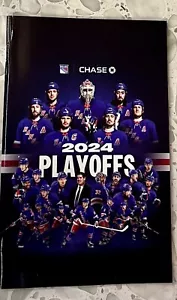 NY RANGERS PROGRAM 2024 STANLEY CUP PLAYOFFS NHL HOCKEY MSG - Imagen 1 de 3