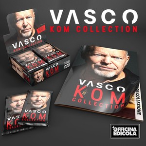 Album VASCO ROSSI LE CARD: VASCO KOM COLLECTION + SET COMPLETO 150 card NUOVE