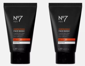2x No7 Energising Face Wash 50ml - Picture 1 of 1