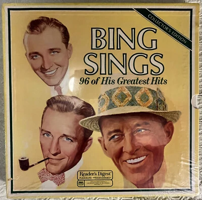 BING CROSBY - Bing Sings 96 Of His Greatest Hits - 8 LP Box Set -SEALED! - Image 1 of 3