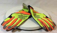 Multi-viz Utility Glove X-Large By Mechanix Wear Neon Pink Green Color