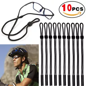 10 PIEZAS Gafas de sol Cordón Correa Gafas de seguridad Cuello Cable Cuerda Anteojos Retenedor - Imagen 1 de 12