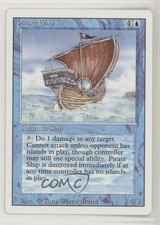 1994 Magic: The Gathering - Core Set: Revised Pirate Ship 5h9