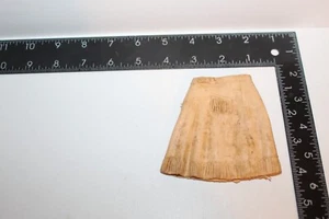 Vintage Marx Johnny West Josie Jane Janice West Skirt Only Buckskin Skirt White - Picture 1 of 7