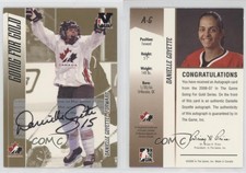 2006-07 ITG Going for Gold Women's National Team Danielle Goyette Daniellle Auto