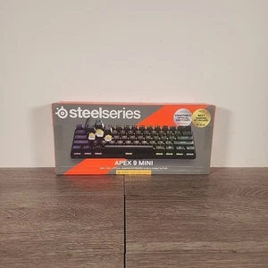 SteelSeries - Apex 9 Mini 60% Wired Adjustable Switch Gaming Keyboard New - Picture 1 of 7