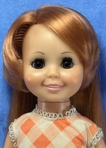 Vintage Ideal Crissy Family POSIN' CRICKET Puppe mit Original Etikett Kleid & Schuhe - Bild 1 von 24