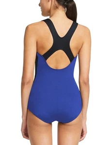 BALEAF Women's Conservative Athletic Racerback Splice One Piece Training Swimsui - Picture 1 of 3