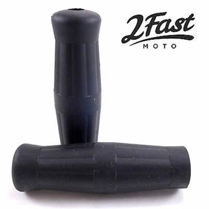 2FastMoto Vintage Style Coke Bottle Grip Pair for 7/8" Handlebars 2fm-42-56670 - Bild 1 von 6