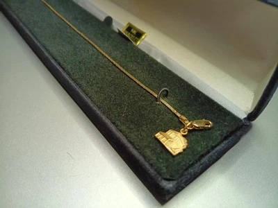 14k Gold Bracelet W/Charm - Image 1 of 3