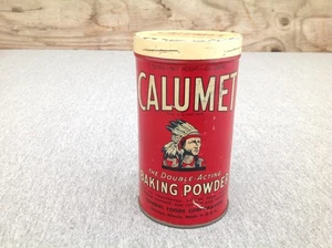 Vintage Calumet doppeltwirkende Backpulverform - Bild 1 von 13