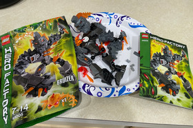 LEGO Hero Factory Bruizer 44005 Complete Polybag Instructions