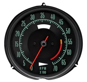 1968-1971 Corvette Electronic Tachometer - 5600 RPM Redline - New - Picture 1 of 3