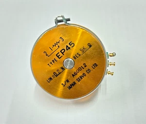EP45 JAPAN SERVO CO. LTD. POTENCIÓMETRO TIPO EP45 LIN.±0,2% RES. 5KΩ S/N A60012 - Imagen 1 de 11