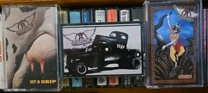 Aerosmith GET A GRIP, PUMP, & NINE LIVES - Picture 1 of 10