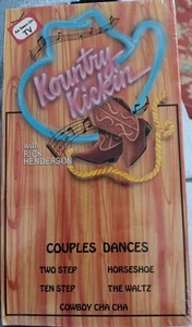 Kountry Kickers With Rick Henderson.  Learn Couples Dances. (VHS 1993) SEALED  - Bild 1 von 2