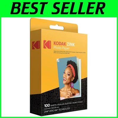 Glossy Zink Paper 100 Sheets for PRINTOMATIC - Image 1 of 4