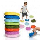 60800 SoftBalanciersteine  8 flexible Trittsteine aus weichem & leisem Schaum...