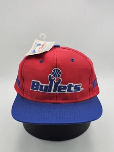 NEU Vintage Washington Bullets NBA Sports Competitor Basketball Mütze Vintage Snapback - Bild 1 von 9