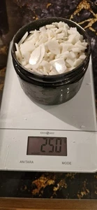 Wachsgranulat 250g aus 100% Kerzenresten [Weiß] | Zum Kerzengießen & Upcycling - Bild 1 von 2