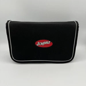 Scrabble Folio Edition Travel Game Hasbro With Zipper Case VTG 2001 COMPLETE - Picture 1 of 9
