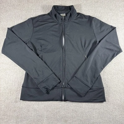 Chaqueta Nike Mujer Grande Negra Dri-FIT Cremallera Completa Ligera Atlética Correr Foto 1 de 4