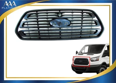 Parachoques delantero parrilla superior para Ford Transit 150-350HD 2015-2019 Foto 1 de 4
