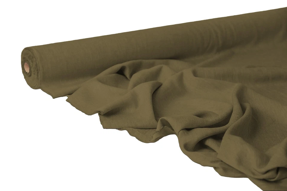 100% Pure Linen Fabric by the Yard/Meter – Medium Weight | 56” Wide - Image 1 of 4