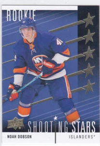 19/20 UD..NOAH DOBSON..ROOKIE SHOOTING STARS..SSP..CARD # SS-6..ISLANDERS - Picture 1 of 1