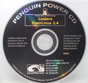 LINUXMALL CALDERA OPENLINUX 2.4 LINUX VINTAGE SOFTWARE - Picture 1 of 2