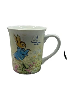 Peter Rabbit In The Garden Coffee Mug The World Of Beatrix Potter 14 oz. New. - Picture 1 of 6