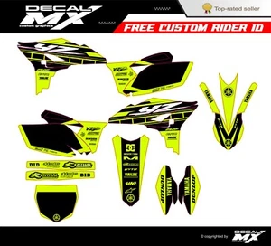 FITS YAMAHA YZ250F (2010, 2011, 2012, 2013) graphic kit declas stickers yzf250 - Picture 1 of 2