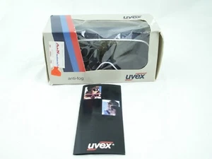 Vintage 1970's UVEX Anti-Fog Ski Goggles Blue/Goldgreen w/ Box - Picture 1 of 23