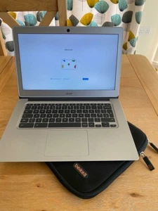 Acer Chromebook 14 (Intel Celeron N3160, Full HD, 4GB RAM, 32GB eMMC) + Sleeve - Afbeelding 1 van 9