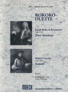 Moeck Book - Boismortier, J. B. (1689 - 1755) / M. Corrette (1707 - 1795) Heinz E - Imagen 1 de 2