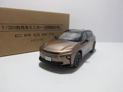 1:30 Toyota Crown Estate Signia 2025 Color Sample Black x Precious Bronze CHN - Image 1 of 4