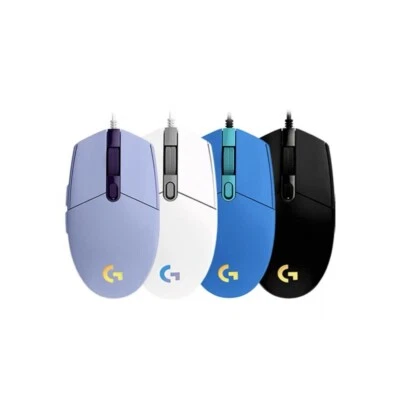 Logitech G102 Second Generation Gaming Wired Mouse RGB Eat Chicken 8000 DPI Mice - Image 1 of 4