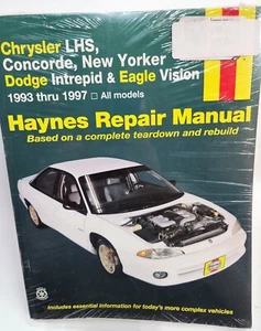 Manual de reparación Haynes * Chrysler LHS Concorde New Yorker Dodge Intrepid #25025 - Imagen 1 de 2