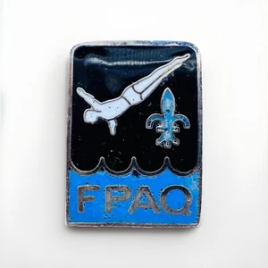 Vintage Diving FPAQ Quebec Lapel Hat Pin BN - Picture 1 of 5