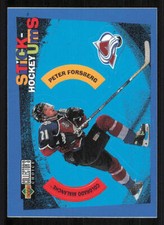 1997-98 Collector's Choice Stick 'Ums #S21 Peter Forsberg