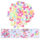 400x Plastic Star Beads Spacer Charms for DIY Jewelry Crafts