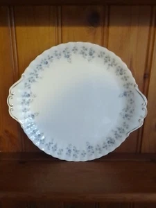 26x23cm Royal Albert Memory Lane Bone China Cake Plate - Bild 1 von 3