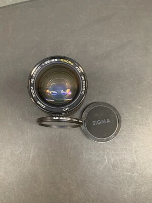 Sakar Macro Auto Focus Zoom 28-80mm 1:3.5-4.5 Lens + Kalimar UV Filter -Untested - Image 1 of 4