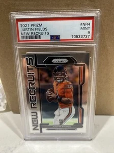 2021 Prizm - Justin Fields - Rookie - Nuove reclute - PSA 9. LOW POP 9 - Foto 1 di 2
