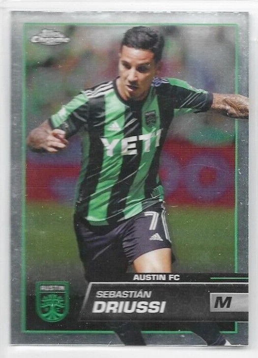 Sebastian Driussi Austin FC Zenit Russia 2023 Topps Chrome MLS Base #40 - Image 1 of 1