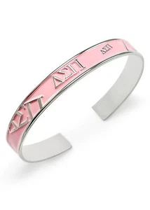 Brazalete Delta Sigma Pi (rosa) | Accesorios DSP | DSP Fraternidad - Imagen 1 de 2