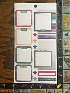 BOHO THEME, LABELS BY THE HAPPY PLANNER, ONE SHEET PAPER STICKERS #GDL119 - Picture 1 of 2