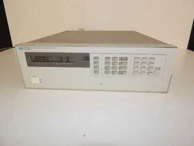 HP HEWLETT PACKARD 6624A SYSTEM DC POWER SUPPLY  (YLH96) - Image 1 of 4